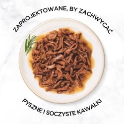 Gourmet Gold Karma mokra dla kotów dorosłych z wołowiną 85 g. Gourmet Gold Karma mokra dla kotów dorosłych z wołowiną 85 g.