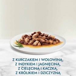 Gourmet Perle Karma mokra dla kotów dorosłych duet mięsny 340 g (4 x 85 g) Gourmet Perle Karma mokra dla kotów dorosłych duet mięsny 340 g (4 x 85 g)