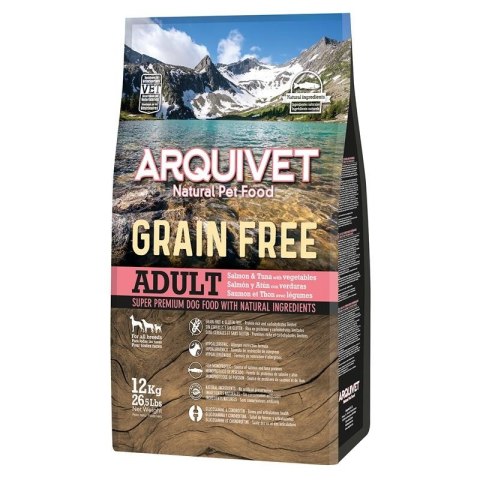 Arquivet GRAIN FREE z łososiem 12 kg Arquivet Arquivet GRAIN FREE z łososiem 12 kg Arquivet