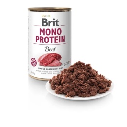 Brit Monoprotein Beef wołowina mokra karma dla psa 400g