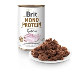 Brit Monoprotein Rabbit królik mokra karma dla psa 400g