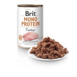 Brit Monoprotein Turkey indyk mokra karma dla psa 400g