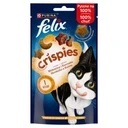 Felix Crispies Przekąski dla kota o smaku wołowiny i kurczaka 45 g