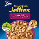 Felix Sensations Jellies Karma dla kotów z kaczką ze szpinakiem gal. 85 g