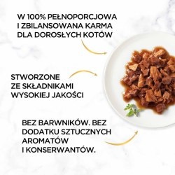 Gourmet Gold Karma dla kotów casserole z kaczką i indykiem w sosie 12x85 g Gourmet Gold Karma dla kotów casserole z kaczką i indykiem w sosie 12x85 g