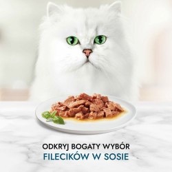 Gourmet Perle Karma dla kotów mini fileciki mix w sosie 340 g (4 x 85 g) Gourmet Perle Karma dla kotów mini fileciki mix w sosie 340 g (4 x 85 g)
