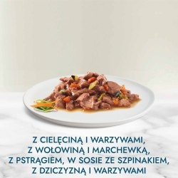 Gourmet Perle Karma dla kotów mini fileciki w sosie z warzywami 4 x 85 g. Gourmet Perle Karma dla kotów mini fileciki w sosie z warzywami 4 x 85 g.