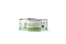 NAXOS CAT STERILIZED Puszka dla kotów sterylizowanych o smaku cielęciny i białej ryby 85g Naxos