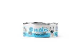 NAXOS CAT STERILIZED Puszka dla kotów sterylizowanych o smaku tuńczyka i kurczak 85g Naxos