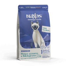 NAXOS CAT STERILIZED dla kotów sterylizowanych ryba z granatem 1,5 kg Naxos