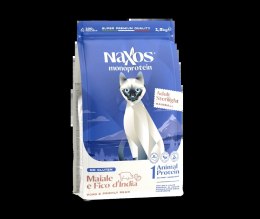 NAXOS CAT STERILIZED dla kotów sterylizowanych wieprzowina i opuncja figowa 1,5 kg Naxos
