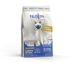 NAXOS CAT STERILIZED karma dla kotów dorosłych na bazie kaczki, kurczaka i indyka 1,5 kg Naxos