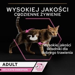 PRO PLAN Delicate Digestion Karma dla kotów z rybą oceaniczną w sosie 85 g PRO PLAN Delicate Digestion Karma dla kotów z rybą oceaniczną w sosie 85 g