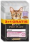 PURINA PRO PLAN NUTRI SAVOUR DELICATE TURKEY 85Gx4 (3+1 GRATIS)