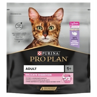 Pro Plan Delicate indyk karma sucha dla kota 400g+400g gratis Pro Plan Delicate indyk karma sucha dla kota 400g+400g gratis