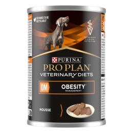 PRO PLAN VETERINARY DIETS Canine OM Obesity mokra karma dla psa mus 400g