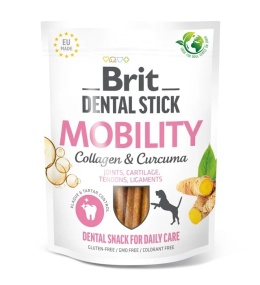 Brit Dental Mobility Curcuma Collagen przysmak dla psa wsparcie stawów 251g