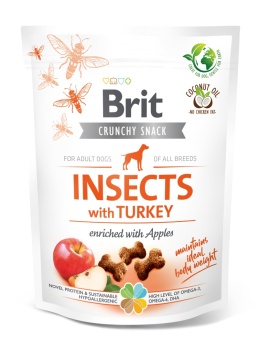 Brit Care Przysmak Premium Dla Psa Z Owadami I Indykiem 200g