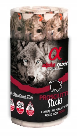 Alpha Spirit Przysmak dla psa Prosciutto Sticks
