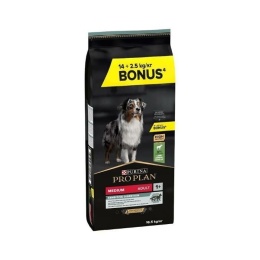 Purina Pro Plan Adult Medium Lamb 14kg + 2,5kg