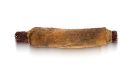 Syta Micha Hot Dog do żucia dla psa - królik z granatem w skórze jelenia 2 szt.
