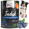 Syta Micha Indyk z przepiórką, jagodami i mango 400g