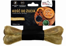 Syta Micha Kość do żucia dla psa HIPOALERGICZNA z koniną 13,5 cm