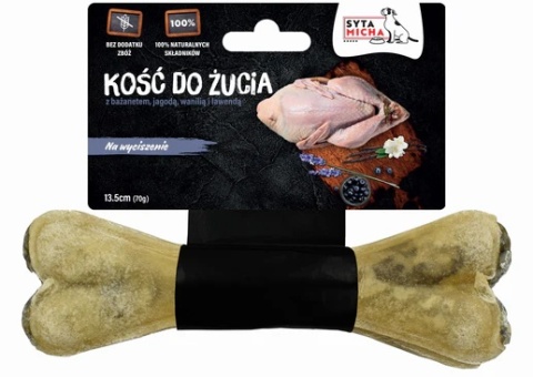 Syta Micha Kość do żucia dla psa na wyciszenie 13,5 cm