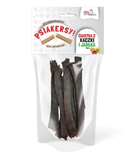 Syta Micha Psiakersy Kaczka z jabłkiem 100g zdrowa przekąska dla psa