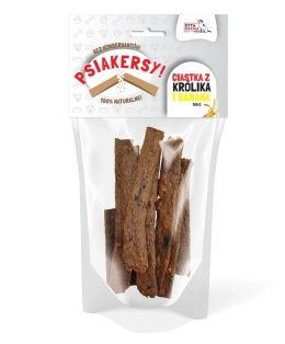 Syta Micha Psiakersy Królik z bananem 100g zdrowa przekąska dla psa