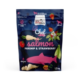 Syta Micha Sucha karma dla psa Łosoś, pasternak i truskawka 1.5kg