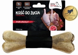 Syta MichaKość do żucia dla psa z kaczką i malinami 13,5 cm