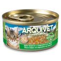 Arquivet Puszka dla kota o smaku białego tuńczyka z warzywami 80 g Arquivet Arquivet Puszka dla kota o smaku białego tuńczyka z warzywami 80 g Arquivet