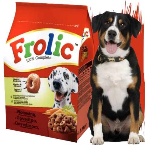 SUCHA KARMA DLA PSA MARS Frolic 2,6 kg z wołowiną i warzywami PEŁNOPORCJOWA SUCHA KARMA DLA PSA MARS Frolic 2,6 kg z wołowiną i warzywami PEŁNOPORCJOWA